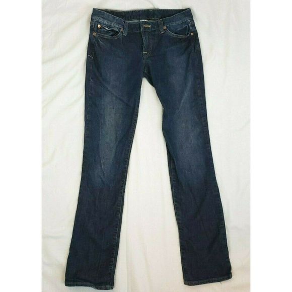 Lucky Brand Jeans Lody Straight Leg 4 27 Low Rise Medium Dark Wash - Picture 7 of 8